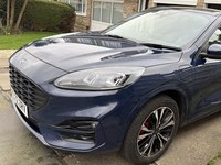 Previous car: blue Ford Kuga